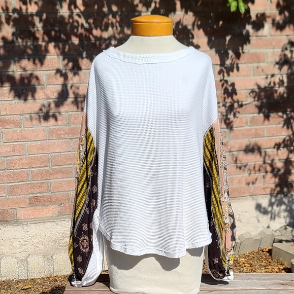 We The Free oversized waffleknit blouse - Picture 9 of 12